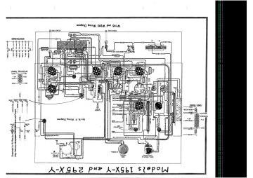 Canadian Westinghouse W295 schematic circuit diagram
